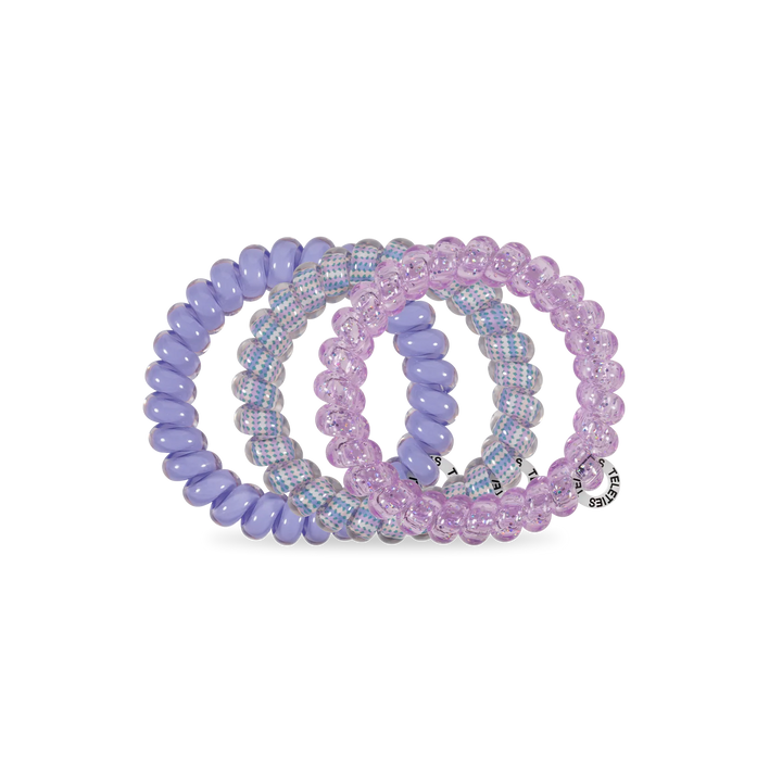 Teleties-Lavender Mist Large Hair Ties