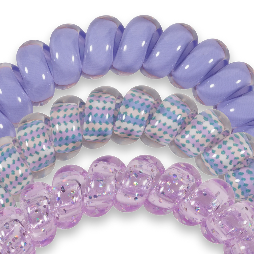 Teleties-Lavender Mist Large Hair Ties