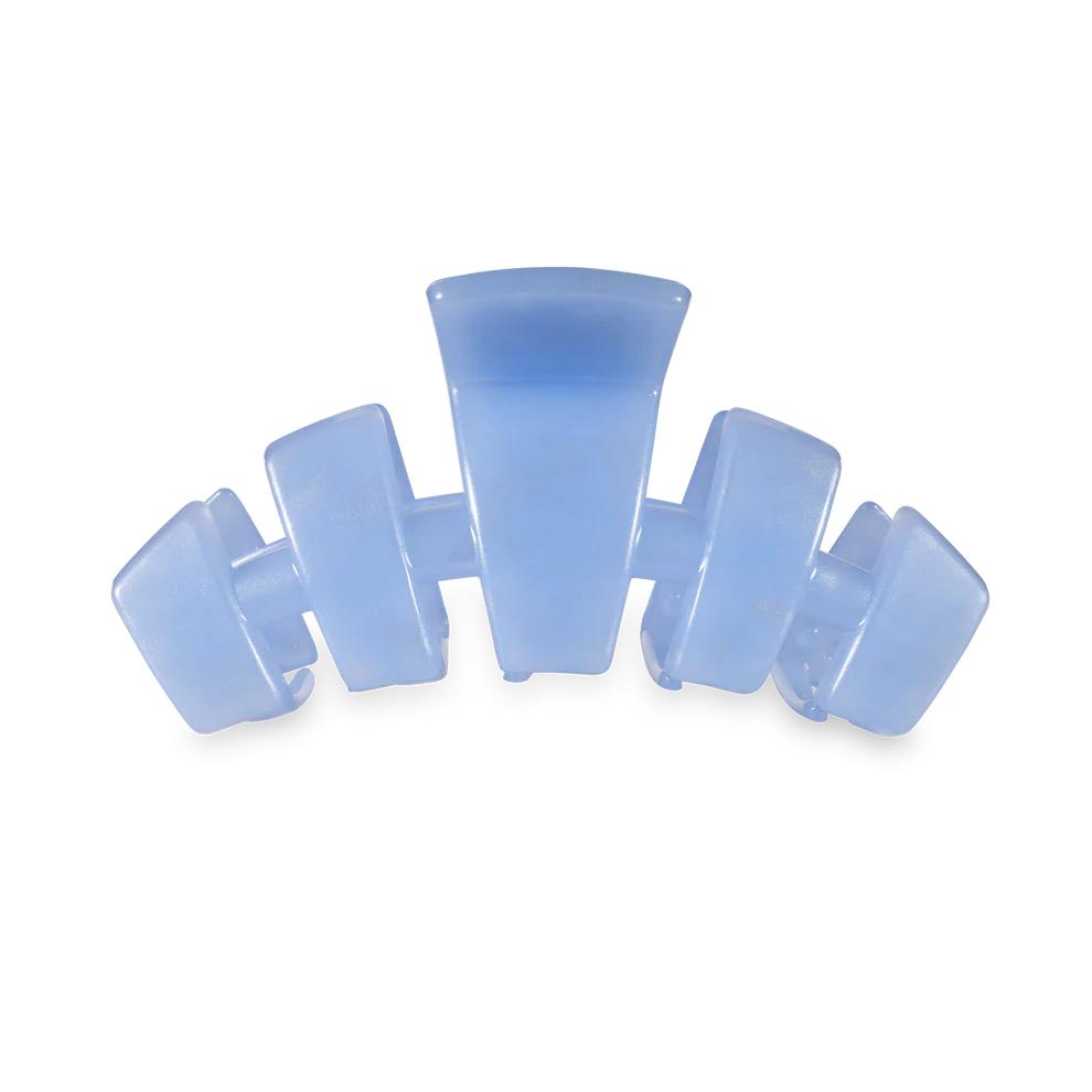 Teleties-Classic Blue Lagoon Medium Hair Clip