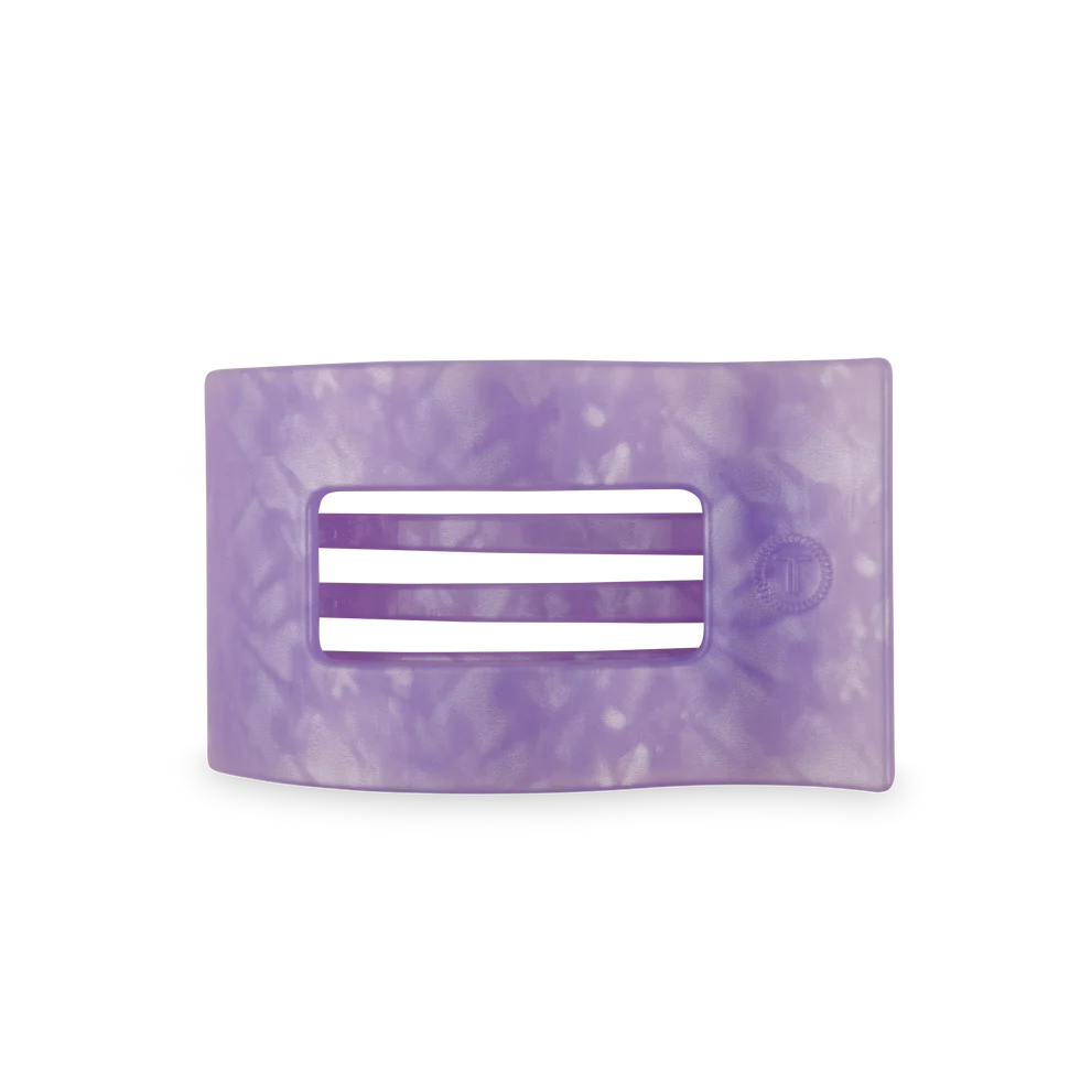 Teleties-Lavender Mist Medium Flat Rectangle Hair Clip