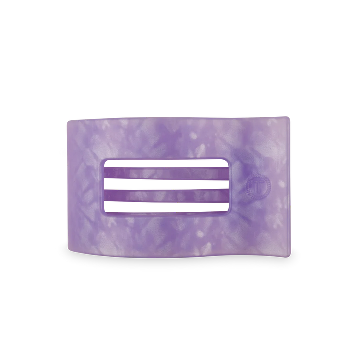 Teleties-Lavender Mist Medium Flat Rectangle Hair Clip