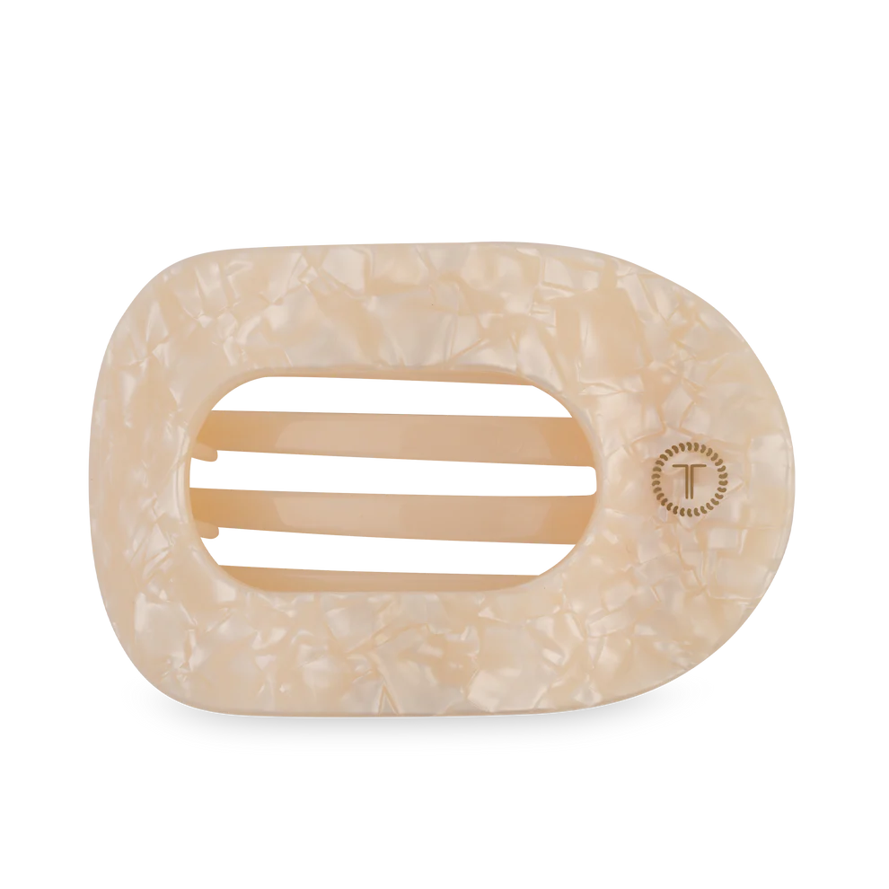 Teleties-Soft Surf Large Flat Round Hair Clip