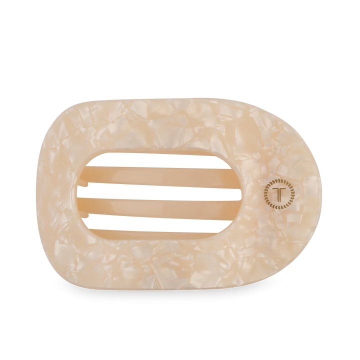 Teleties-Soft Surf Large Flat Round Hair Clip