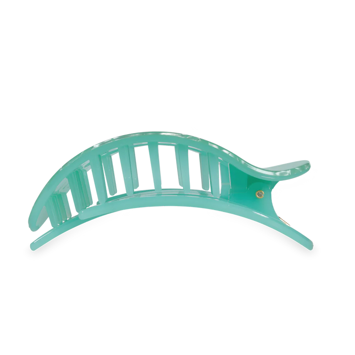Teleties-Spring Splash Large Flat Round Hair Clip