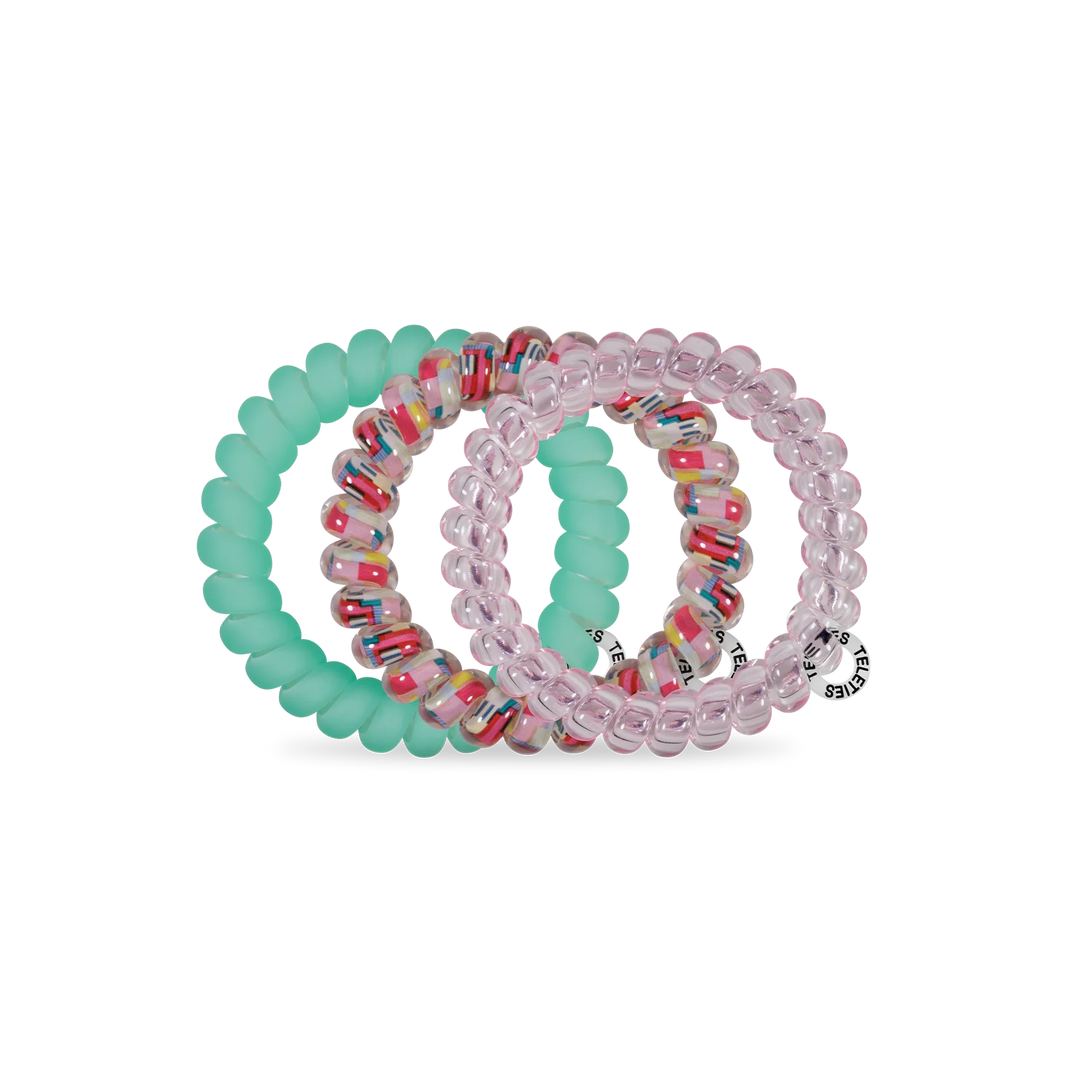 Teleties- Spring Splash Large Hair Ties