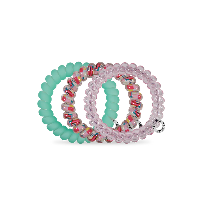 Teleties- Spring Splash Large Hair Ties