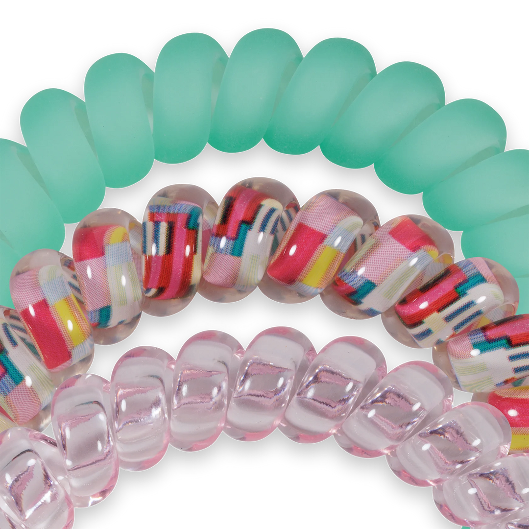 Teleties- Spring Splash Large Hair Ties