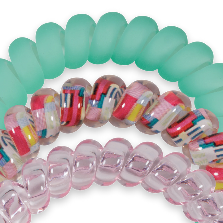Teleties- Spring Splash Large Hair Ties