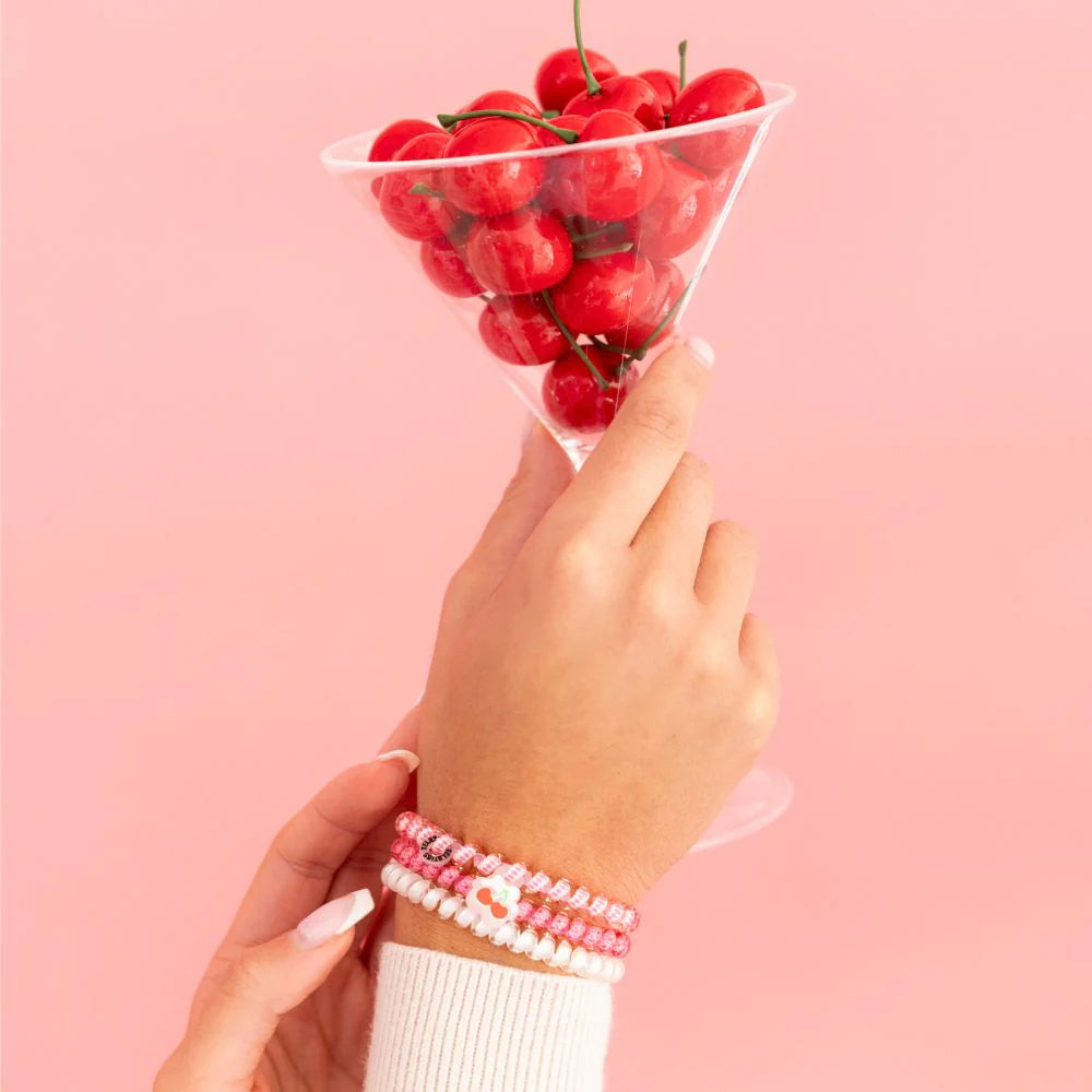 Teleties- Cherry Bomb Small Hair Ties