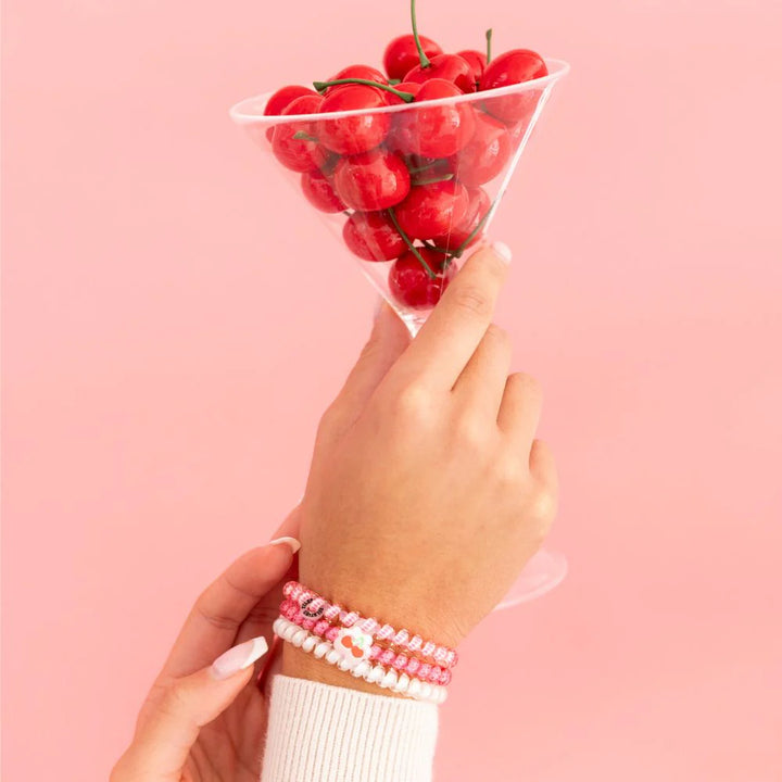 Teleties- Cherry Bomb Small Hair Ties