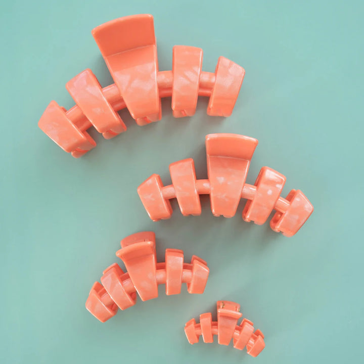 Teleties- Classic Dreamsicle Medium Hair Cli