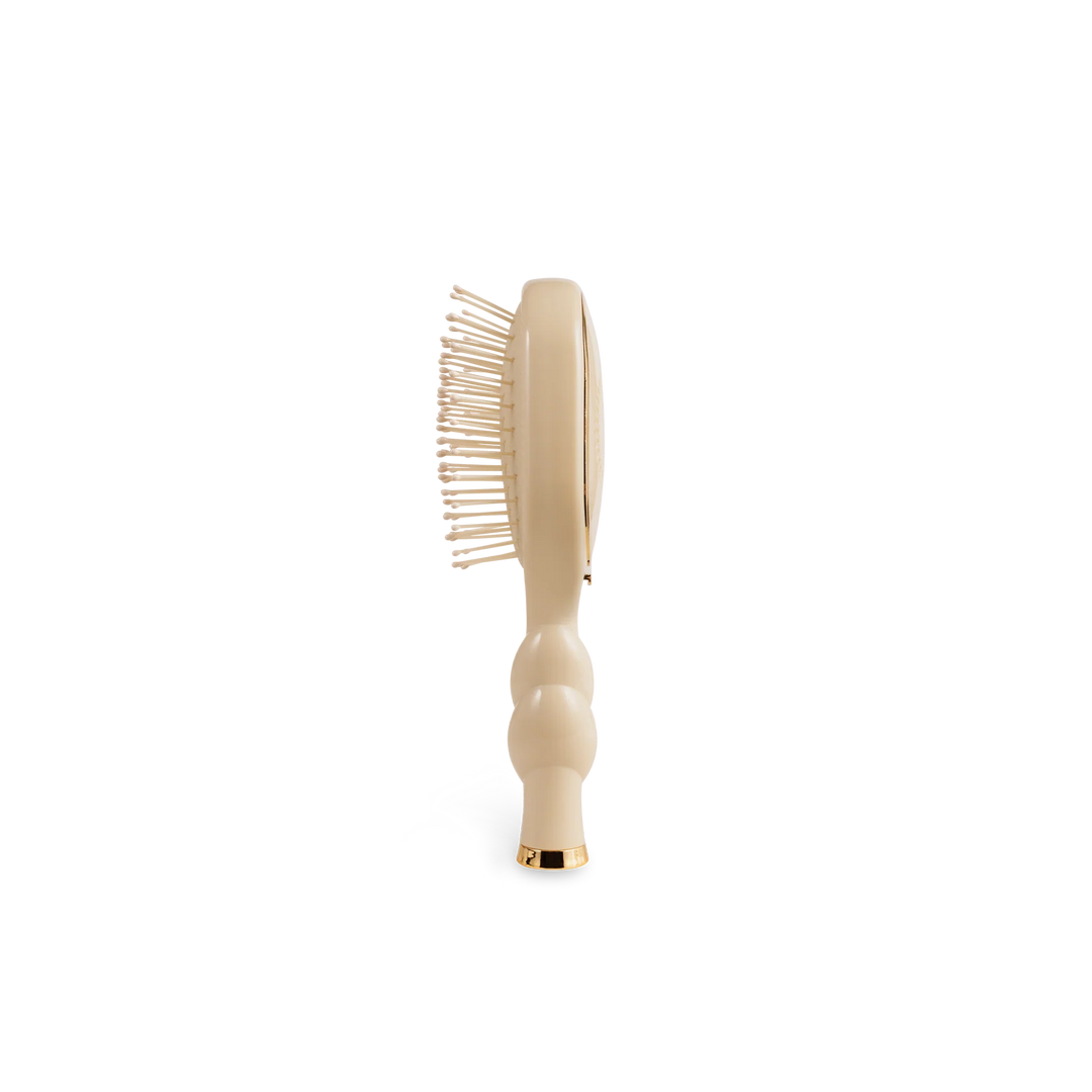 Teleties-Detangler Hair Brush for Thick Hair –Tan