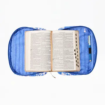 Mary Square-Bible Cover-Procelain Vines