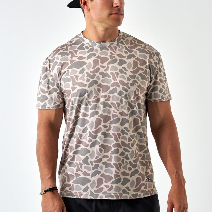 Burlebo Go-To Tee-Classic Deer Camo