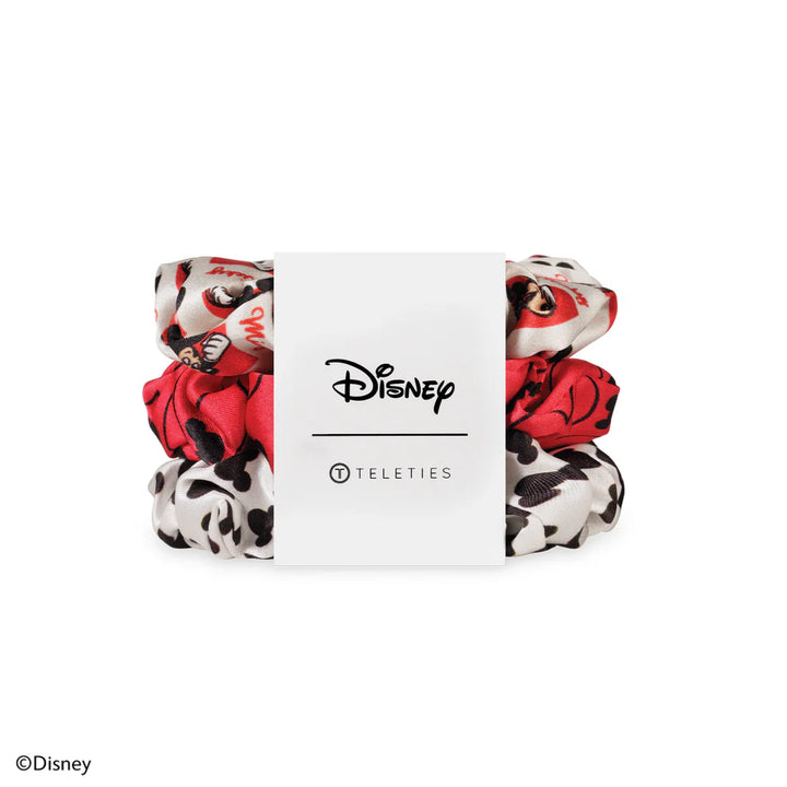 Mickey Mouse Large Silk Scrunchies - Large