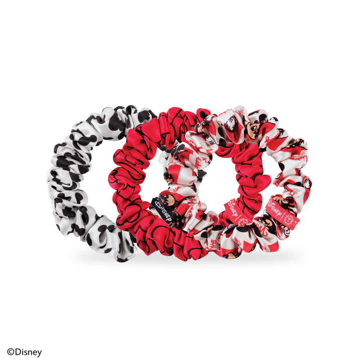 Mickey Mouse Small Silk Scrunchies - Small