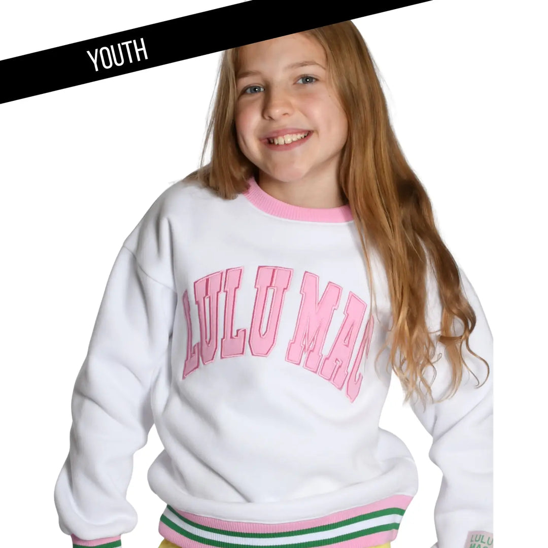 Lulu Mac-Social Society Pink Sweatshirt