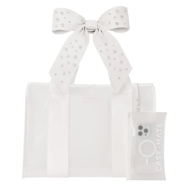 CASE-MATE Jelly Tote White-With Phone Case