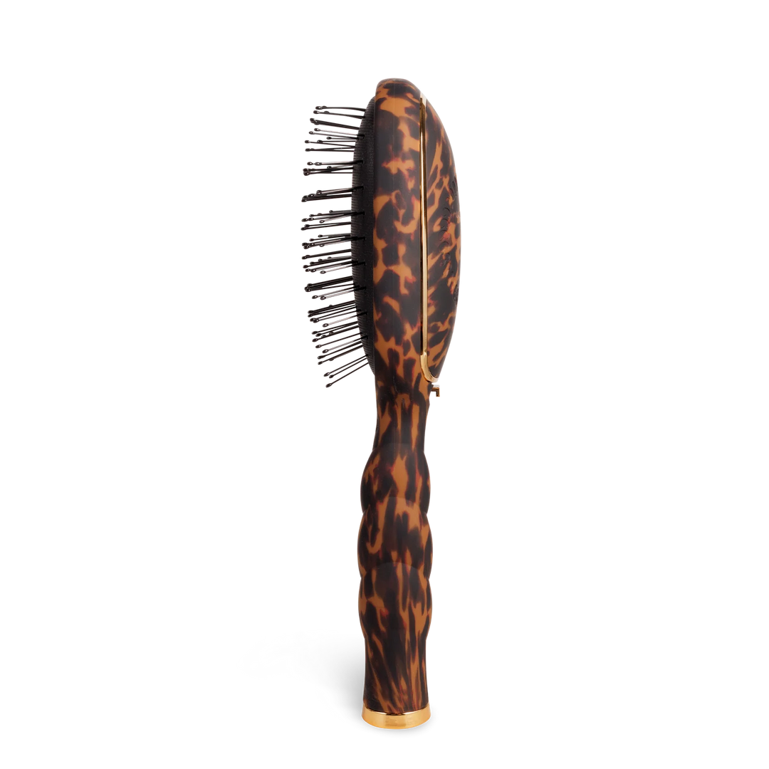 Teleties Detangler Hair Brush for Fine Hair – Tortoise