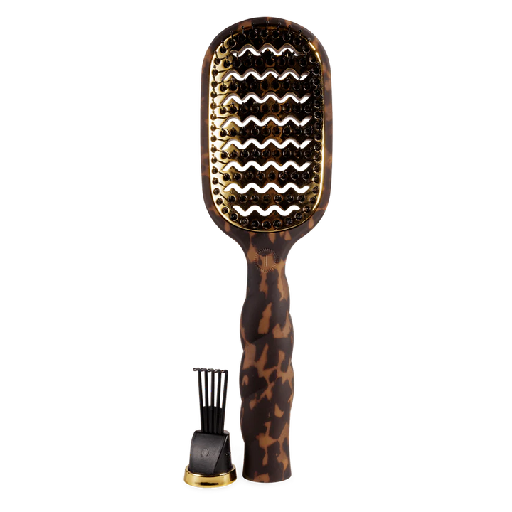 Teleties Vented Hair Brush - Tortoise