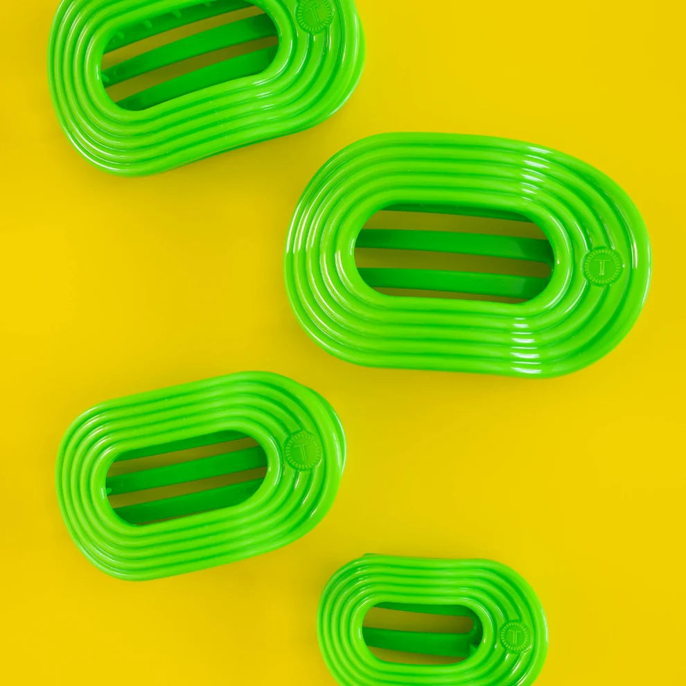 Teleties Glow For It Large Flat Round Hair Clip