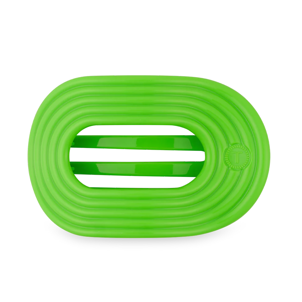 Teleties Glow For It Large Flat Round Hair Clip