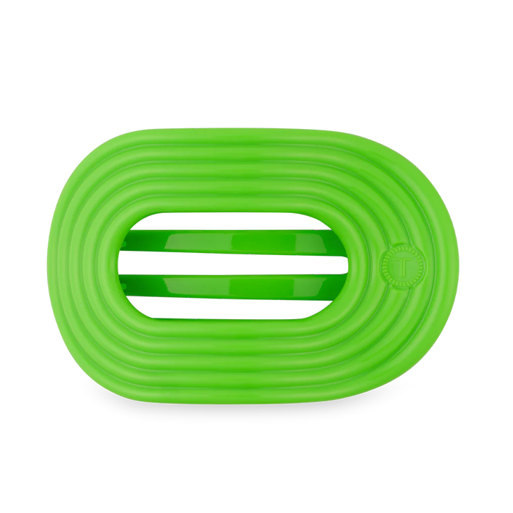 Teleties Glow For It Large Flat Round Hair Clip