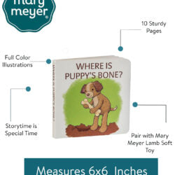 Mary Meyer-Where is Puppy’s Bone” Board Book