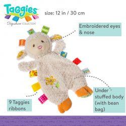 Mary Meyer-Taggies Sherbet Lamb Lovey – 12″