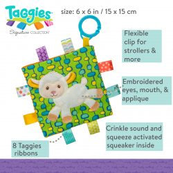 Mary Meyer-Taggies Crinkle Me Sherbet Lamb – 6×6