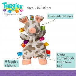 Mary Meyer-Taggies Patches Pig Lovey – 12