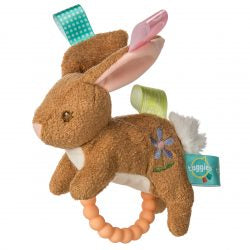 Mary Meyer-Taggies Harmony Bunny Teether Rattle – 6