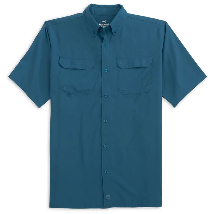 Heybo-The Beaufort Short Sleeve: Mallard