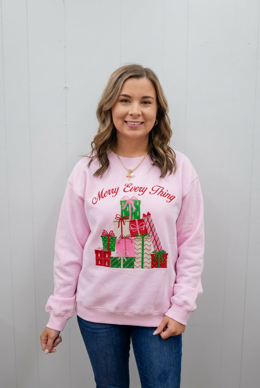 Merry Everything Sweatshirt (LH)
