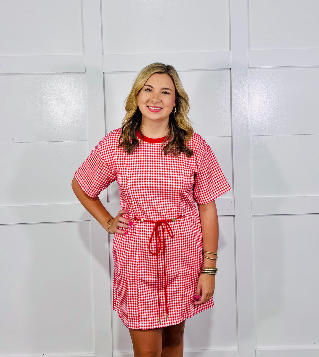 Easy Living Comfy Gingham Red (LH)