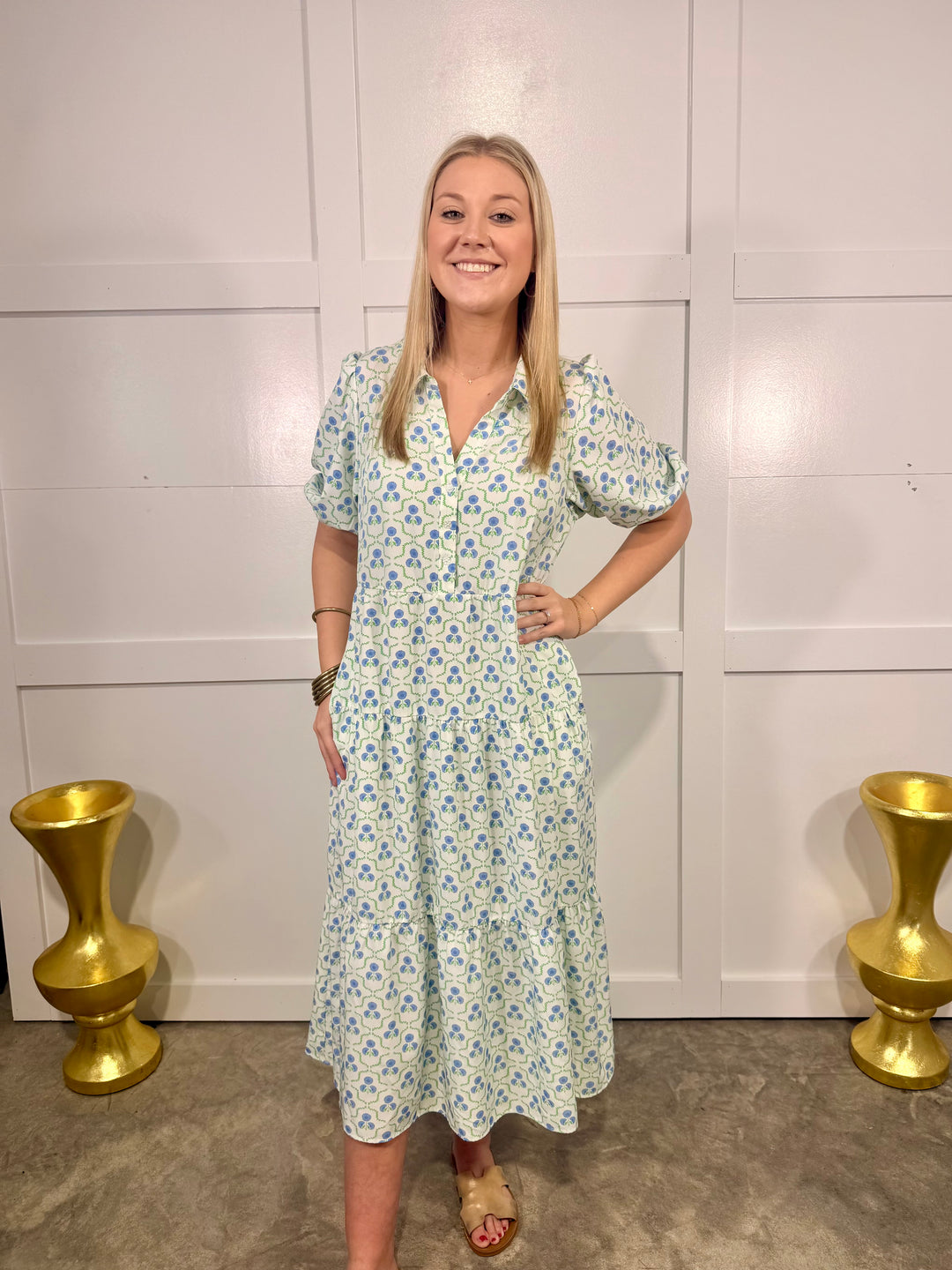 Eloise Dress Sweetbriar Lattice
