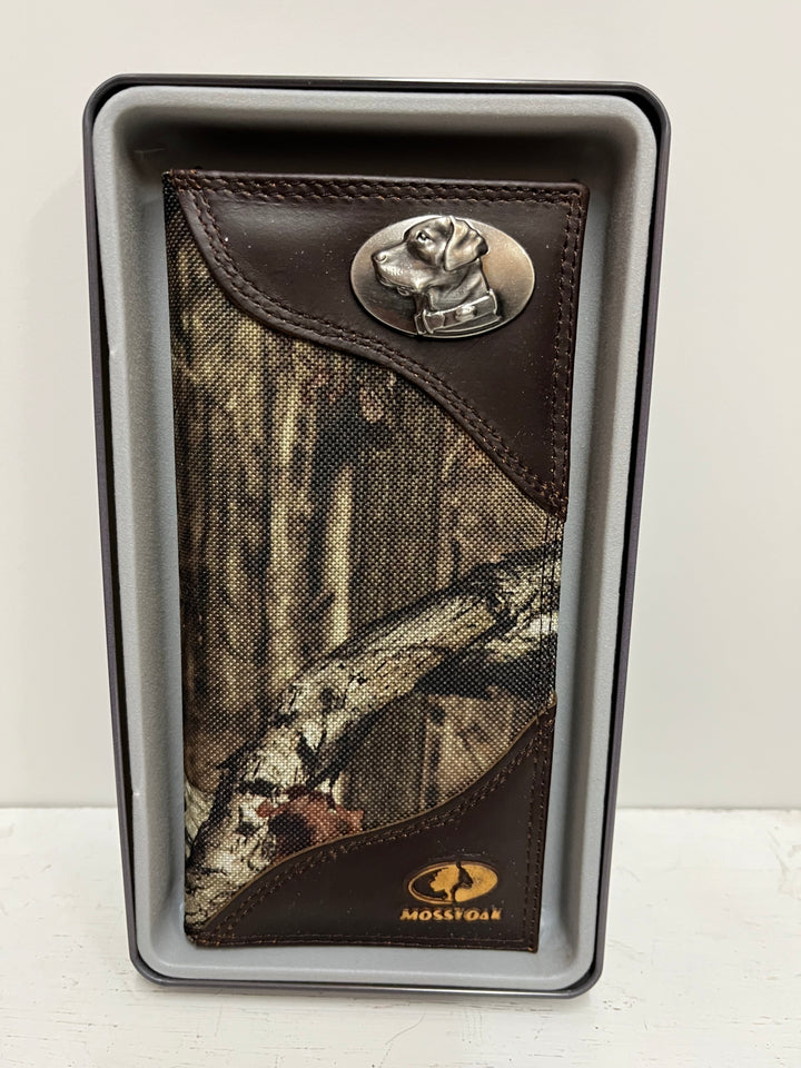 GEORGIA BULLDOGS MOSSY OAK  Roper WALLETS.