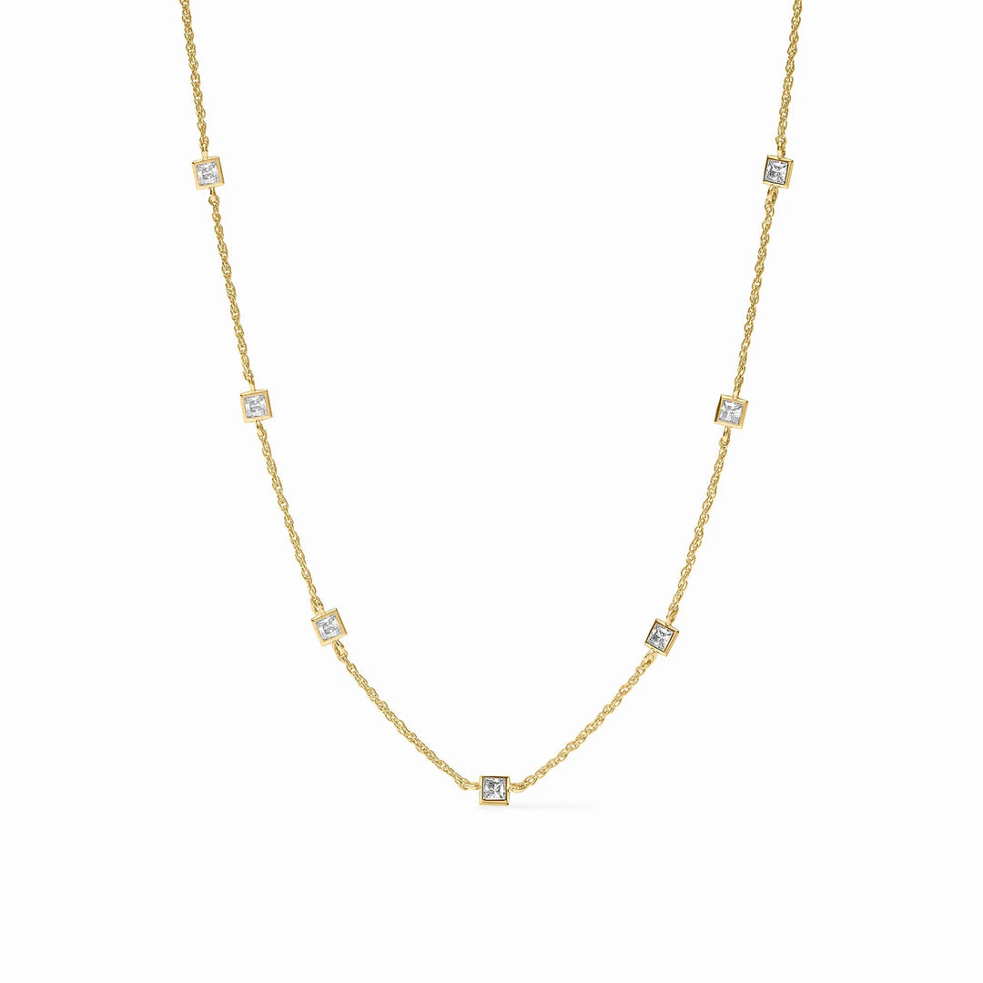 Julie Vos Jolie Delicate Station Necklace (LH)