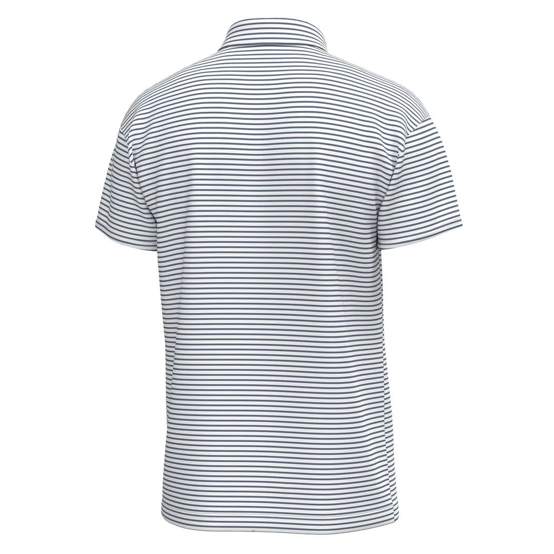 Local Boy Edisto Polo Dark Slate/White( Bark)