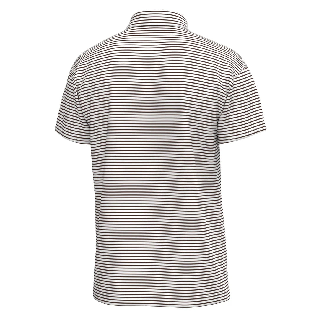 Local Boy Edisto Polo Espresso/White (Bark)