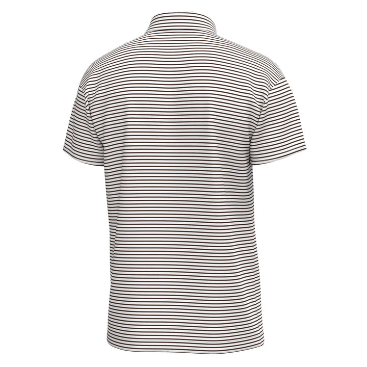 Local Boy Edisto Polo Espresso/White (Bark)