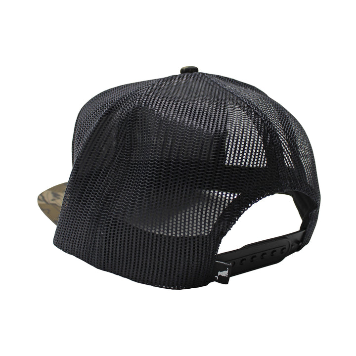 Local Boy Simple Script 7 Panel Hat Mossy Oak Original Bottomland (Bark)