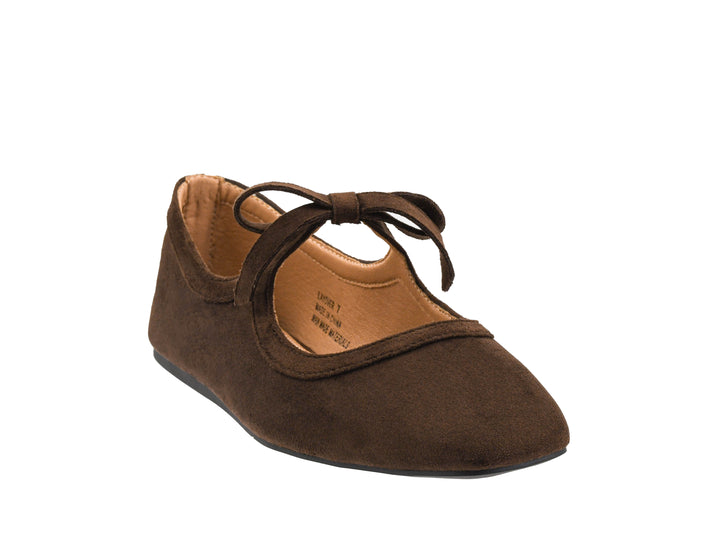 Corkys-Layover Flat Slip-on-Chocolate