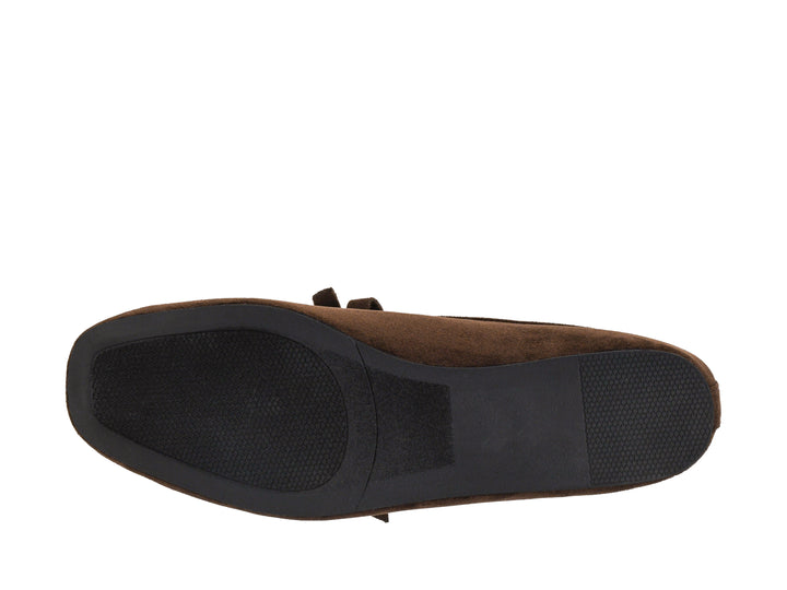 Corkys-Layover Flat Slip-on-Chocolate