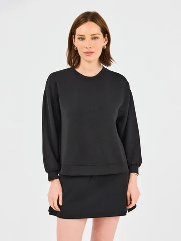 Mary Square Cora Top | Black (LH)