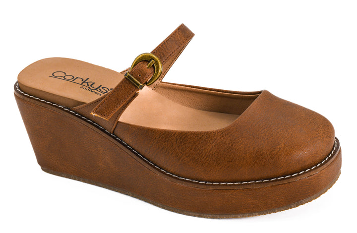 Corkys-Me Time Wedge-Auburn