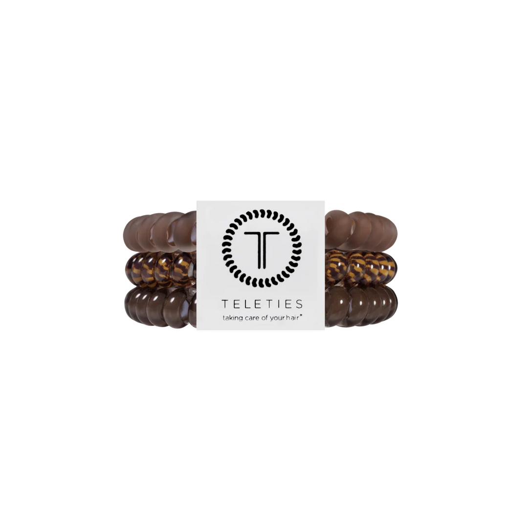 Teleties-Morning Brew Small Hair Ties-Small