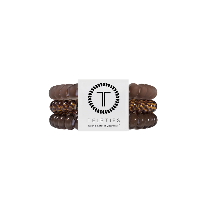 Teleties-Morning Brew Small Hair Ties-Small