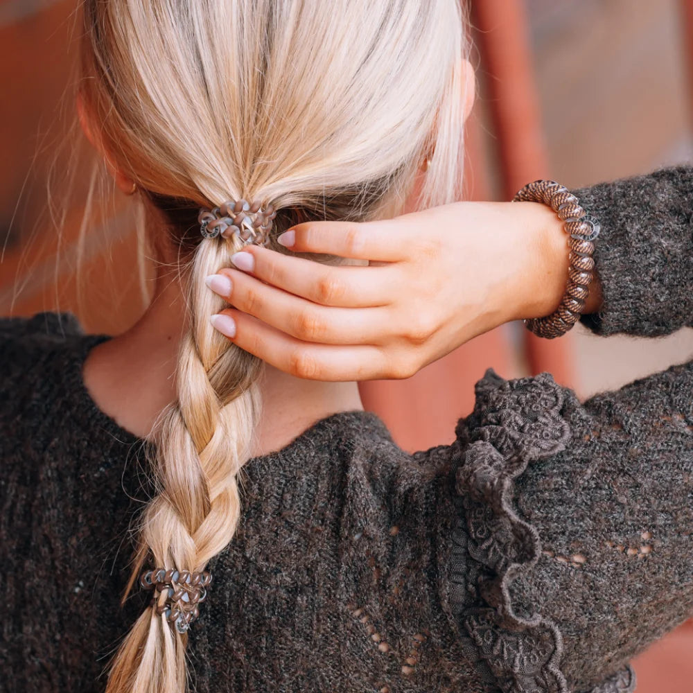 Teleties-Morning Brew Small Hair Ties-Small
