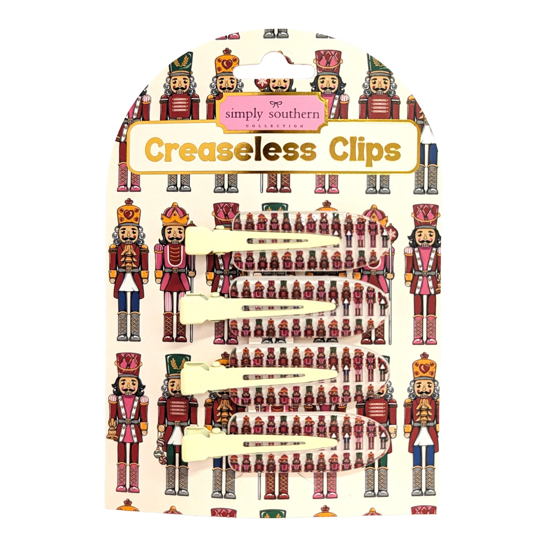 Simply Southern Creaseless Clips Nutcracker Print (LH)